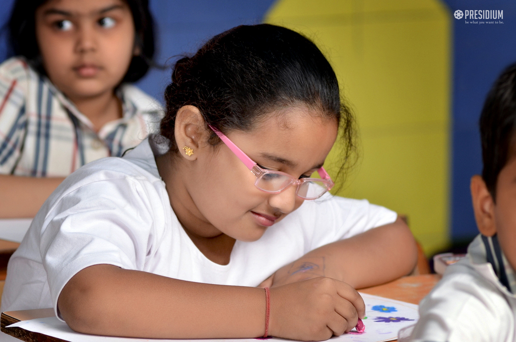 Presidium Dwarka-6, DRAWING & COLOURING COMPETITION: ADDING COLOURS TO THOUGHTS!