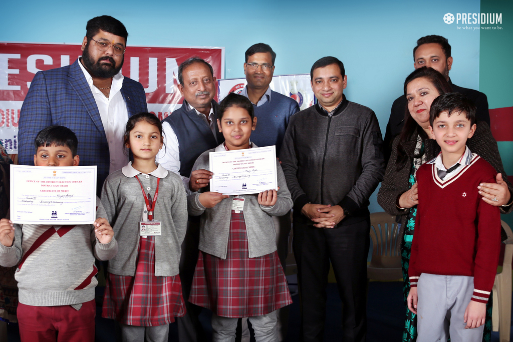 Presidium Vivek Vihar, PRESIDIANS DISPLAY THEIR CREATIVE TALENT AT DRAWING COMPETITION