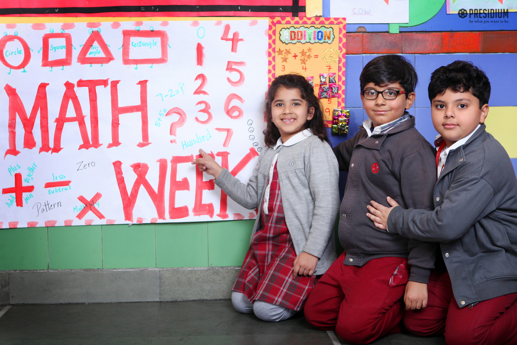 Presidium Dwarka-6, MATH WEEK: EXPERIENCING THE MAGIC OF NUMBERS AND PATTERNS