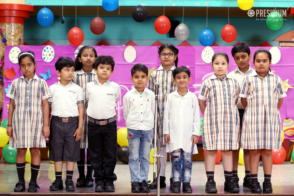 Presidium Dwarka-6, PRESIDIANS CELEBRATE EASTER WITH A SPECIAL ASSEMBLY