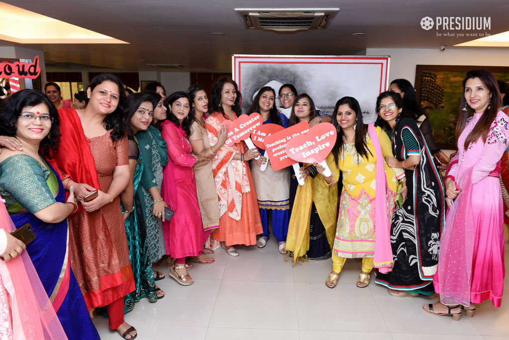 Presidium Gurgaon-57, UNIQUE TEACHER’S DAY CELEBRATIONS WITH CHAIRPERSON, MRS.GUPTA