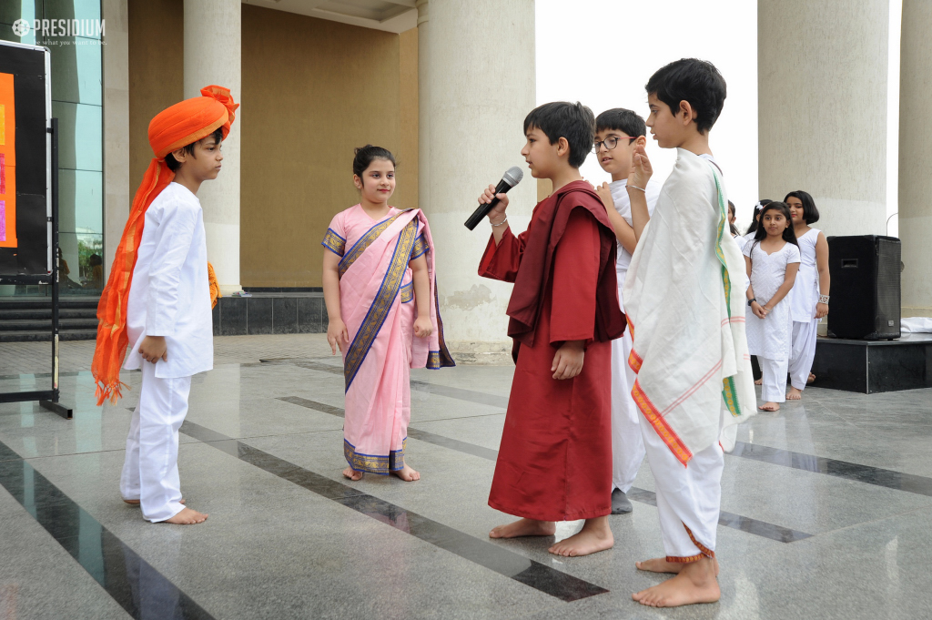 Presidium Gurgaon-57, PRESIDIANS LEARN ABOUT EIGHT FOLD PATH OF LIFE ON BUDDHA PURNIMA