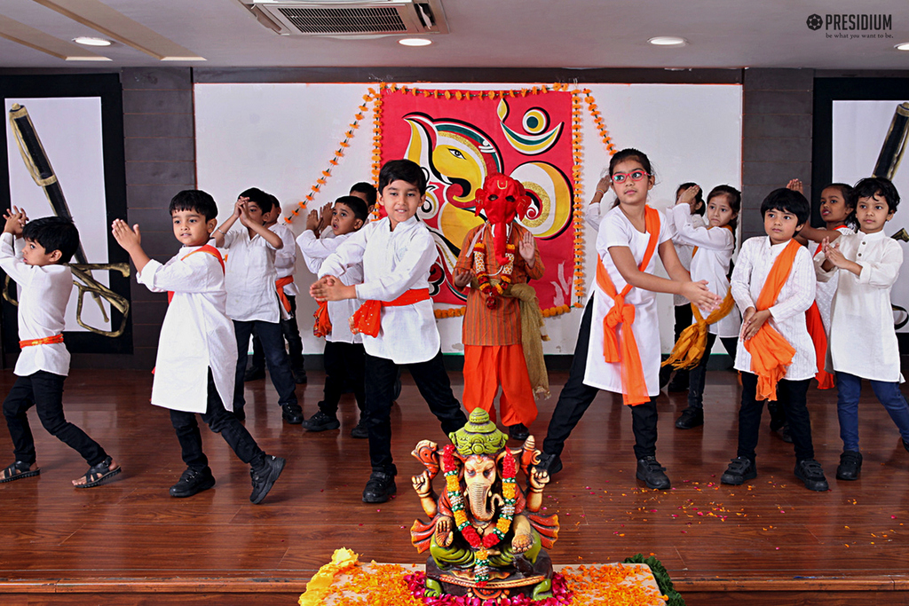 Presidium Gurgaon-57, PRESIDIANS CELEBRATE THE BIRTH OF GAJANANDA ON GANESH CHATURTHI