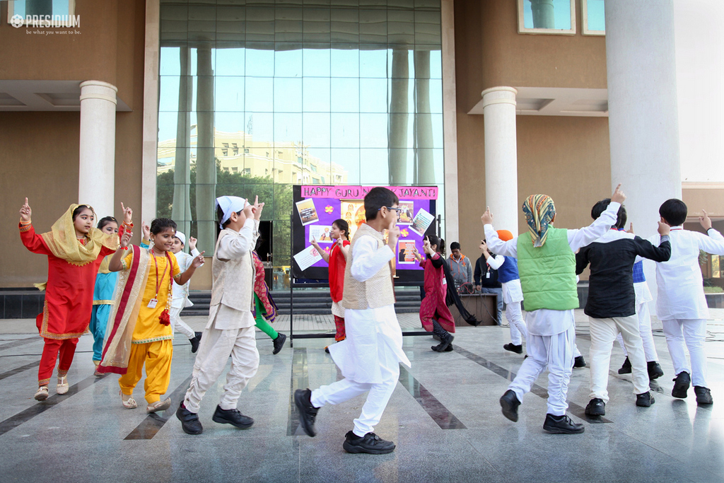 Presidium Gurgaon-57, PRESIDIANS WONDERFULLY DEPICT THE FESTIVITIES OF 'GURPURAB'