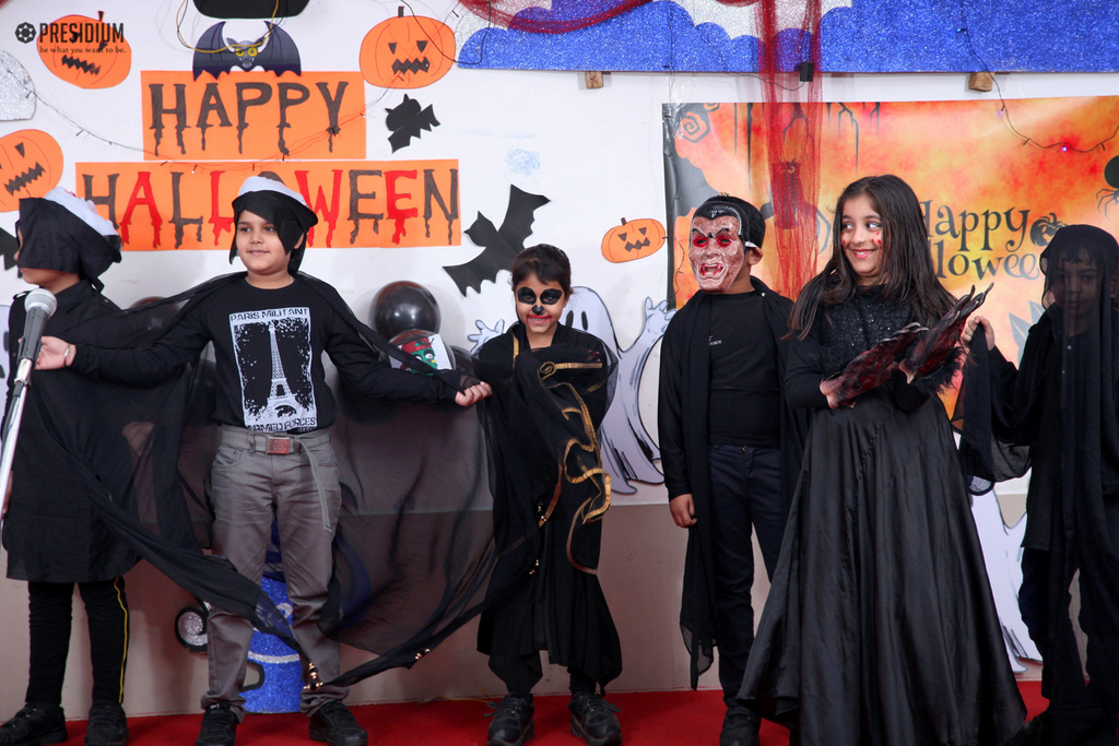 Presidium Gurgaon-57, TRICK OR TREAT! PRESIDIANS REVEL IN THE CELEBRATION OF HALLOWEEN!