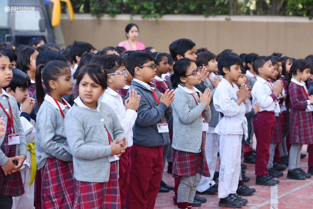 Presidium Gurgaon-57, YOUNG PRESIDIANS WELCOME THE FESTIVAL OF COLOURS IN GREAT SPIRITS