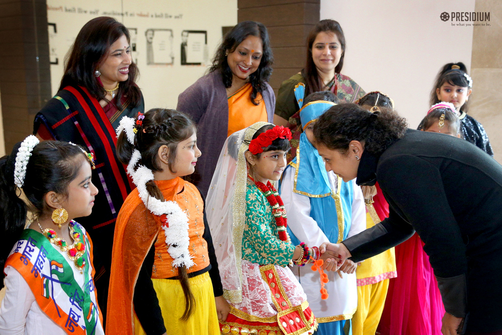 Presidium Gurgaon-57, PRESIDIANS SOAK IN THE FEELING OF PATRIOTISM THIS REPUBLIC DAY