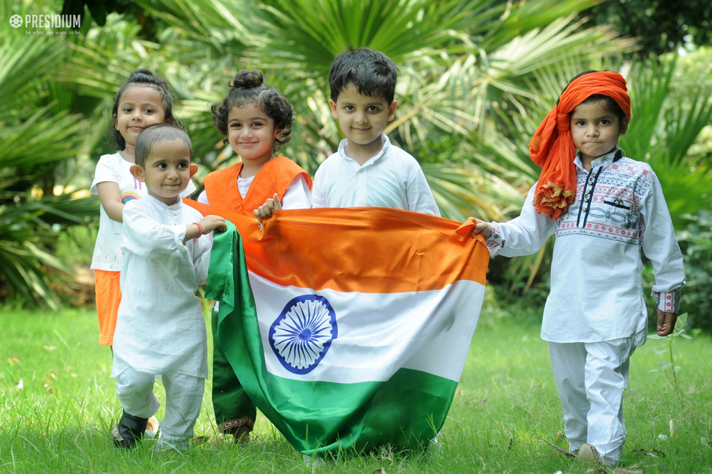 Presidium Gurgaon-57, STUDENTS CELEBRATE INDEPENDENCE DAY WITH AN ARRAY OF COMPETITIONS