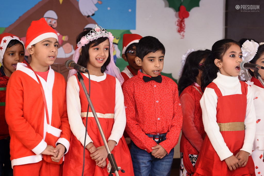 Presidium Gurgaon-57, YOUNG PRESIDIANS CELEBRATE CHRISTMAS WITH FERVOUR & DELIGHT