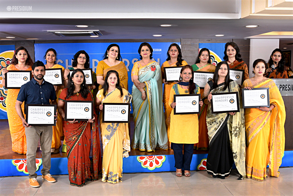 Presidium Gurgaon-57, CELEBRATING ENORMOUS STRENGTH OF TEACHERS : CHAIRPERSON HONOURS