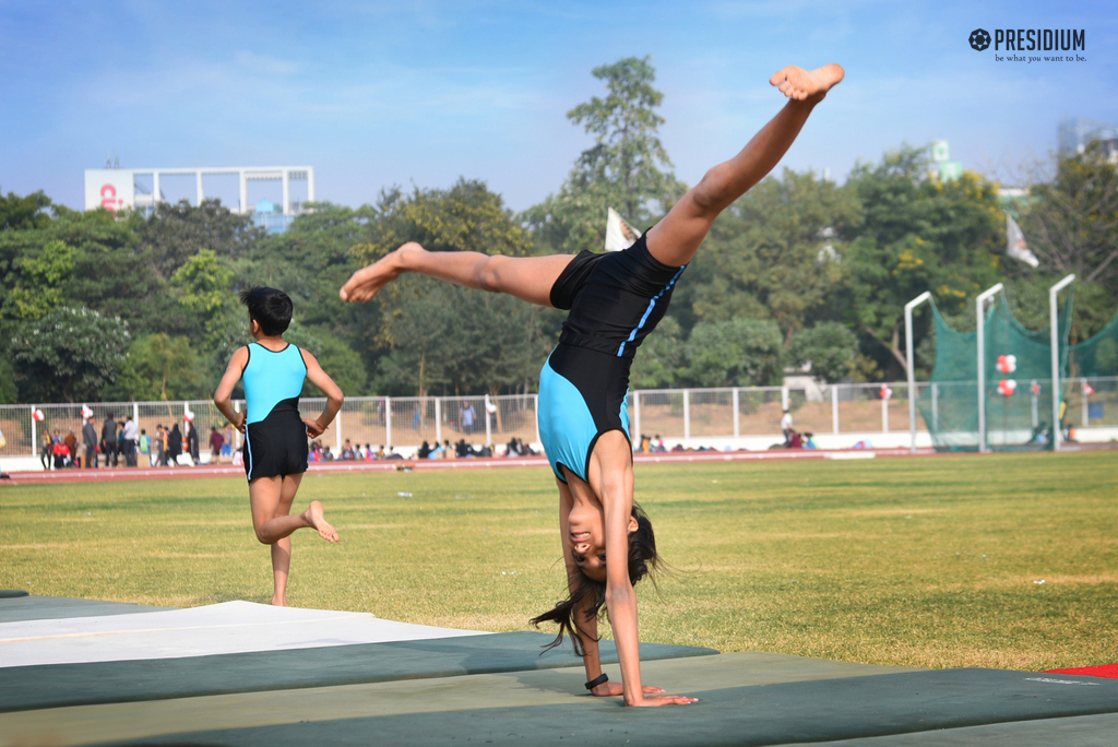 Presidium Gurgaon-57, SPORTS DAY: A DAY FILLED WITH THE EXHILARATION OF JOY & VICTORY