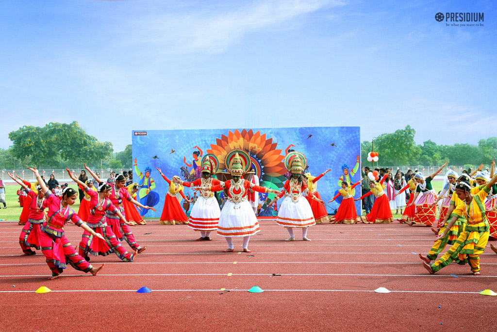 Presidium Gurgaon-57, SPORTS DAY: A DAY FILLED WITH THE EXHILARATION OF JOY & VICTORY