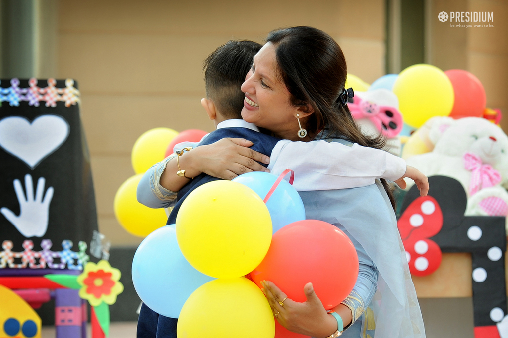 Presidium Gurgaon-57, FIRST DAY OF SCHOOL AFTER VACATIONS TURNS MEMORABLE FOR STUDENTS