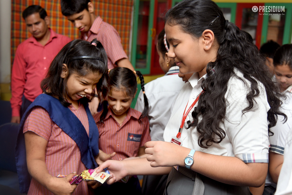 Presidium Indirapuram, PRESIDIANS SPREAD HAPPINESS AT SPARSH SPECIAL SCHOOL