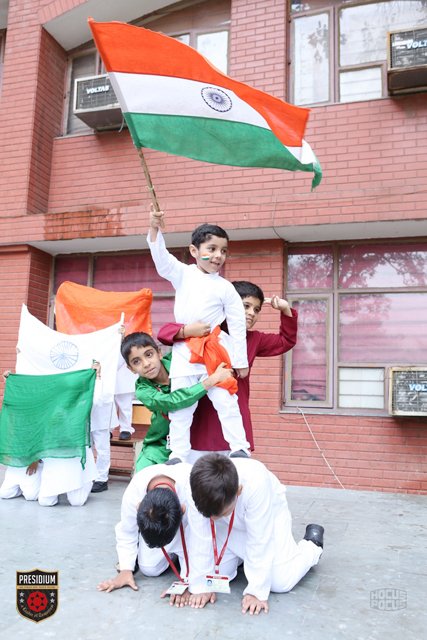 Presidium Rajnagar, Patriotic spirit dawns at Presidium