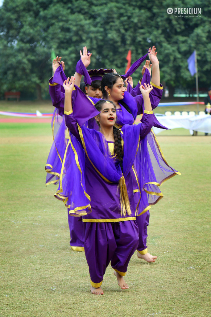 Presidium Indirapuram, STUDENTS EXHIBIT THEIR EXCEPTIONAL TALENTS AT ANNUAL SPORTS DAY