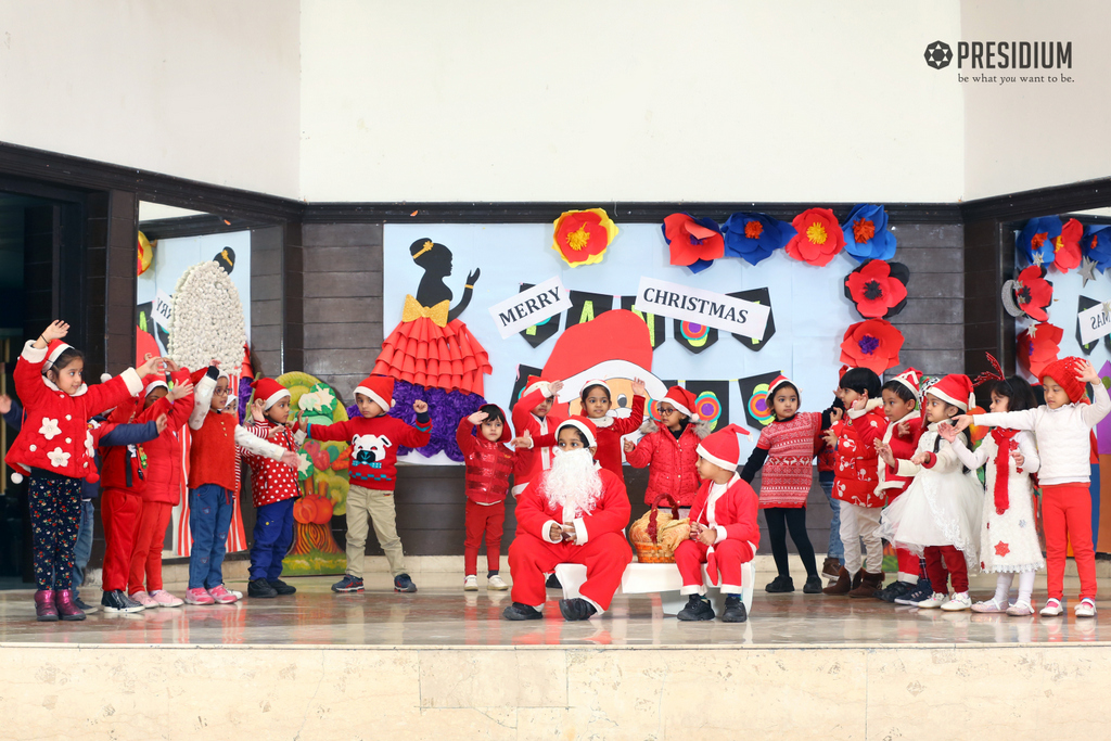 Presidium Indirapuram, IT’S A MERRY CHRISTMAS FOR OUR LITTLE ELVES OF PRESIDIUM!