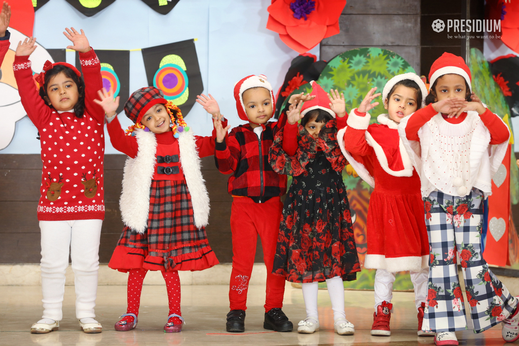 Presidium Indirapuram, IT’S A MERRY CHRISTMAS FOR OUR LITTLE ELVES OF PRESIDIUM!