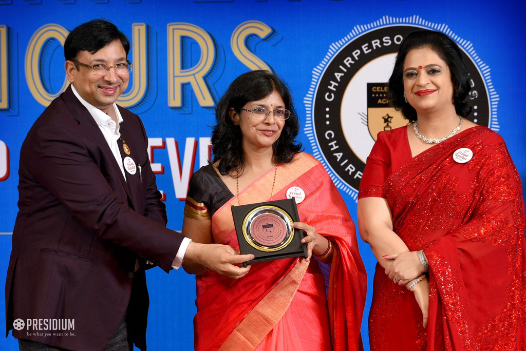 Presidium Indirapuram, TEACHERS RECEIVE RECOGNITION AT CHAIRPERSON HONOURS FOR TEACHERS