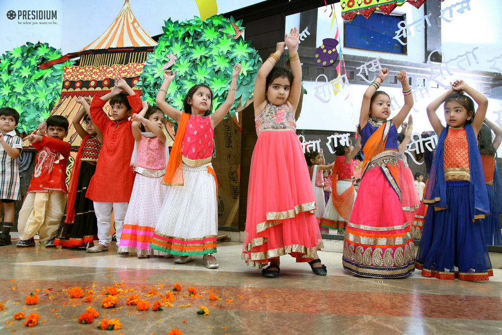 Presidium Indirapuram, PRESIDIANS GIVE MESMERIZING PERFORMANCES ON DUSSEHRA