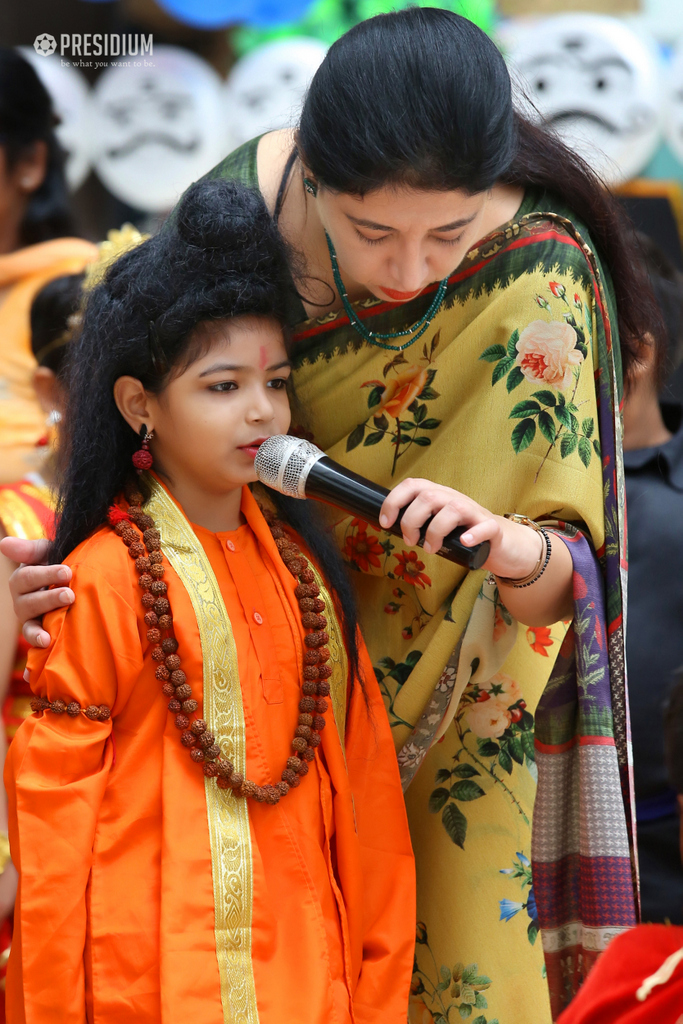 Presidium Indirapuram, PRESIDIANS GIVE MESMERIZING PERFORMANCES ON DUSSEHRA