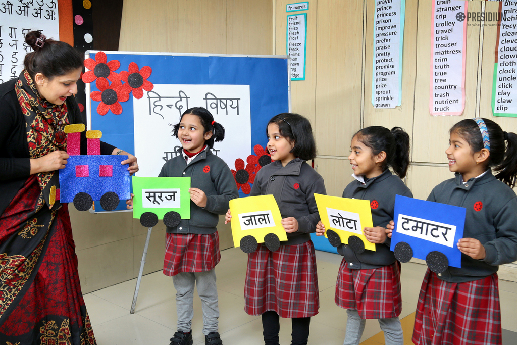 Presidium Indirapuram, ENRICHMENT ACTIVITY: PRESIDIANS HONE THEIR HINDI LANGUAGE SKILLS