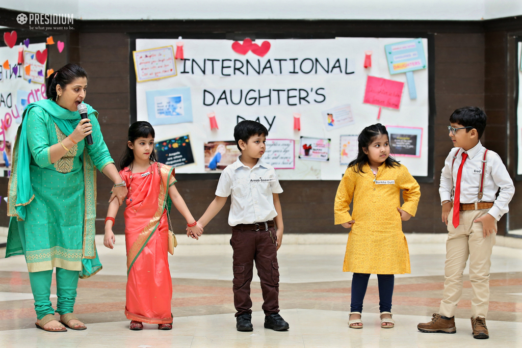 Presidium Indirapuram, DAUGHTER’S DAY: CELEBRATING THE BLESSING OF HAVING DAUGHTERS!