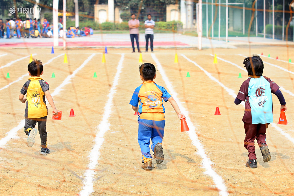 Presidium Indirapuram, ENERGETIC PRESIDIANS EXHIBIT SPORTSMANSHIP ON SPORTS DAY