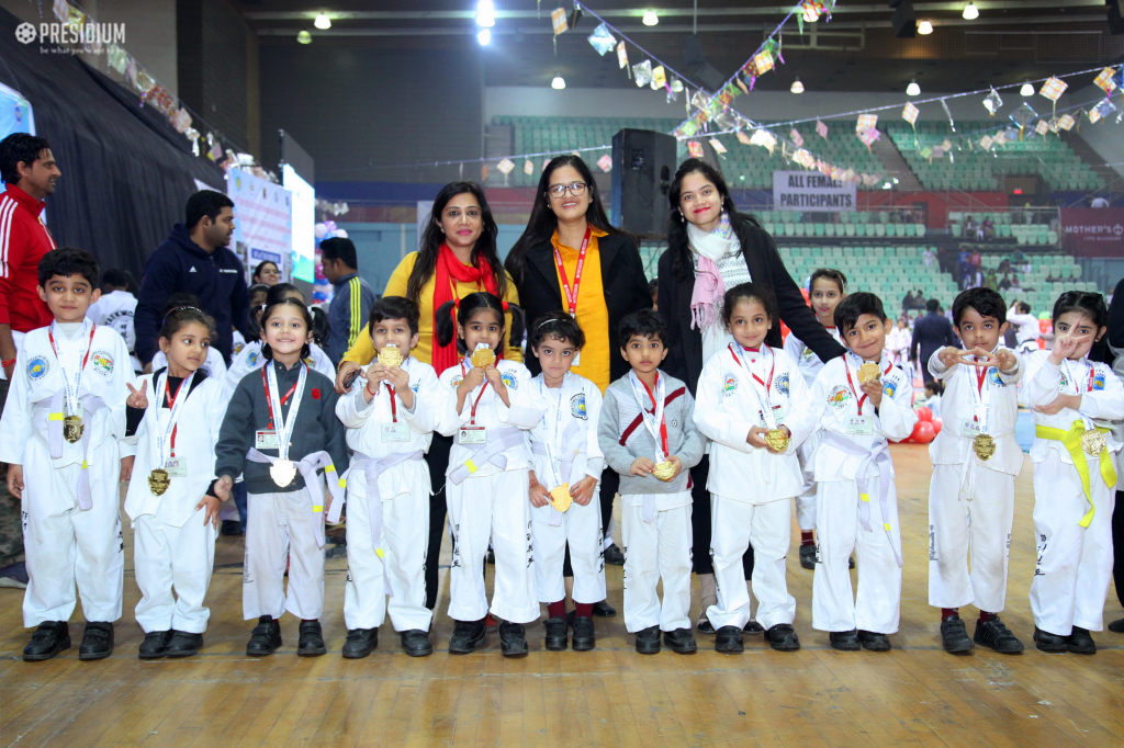 Presidium Indirapuram, 30TH DELHI STATE TAEKWONDO CHAMPIONSHIP: BEST FOOT FORWARD! 