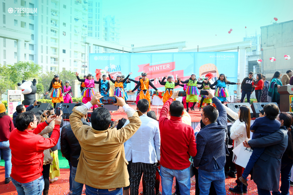 Presidium Indirapuram, PRESIDIANS ENJOY A PLETHORA OF ACTIVITIES AT WINTER CARNIVAL