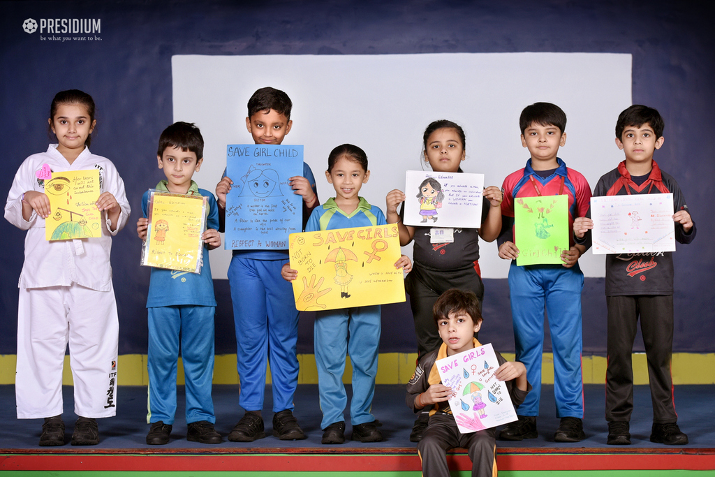 Presidium Vivek Vihar, CELEBRATING THE POWER OF GIRLS ON GIRL CHILD DAY