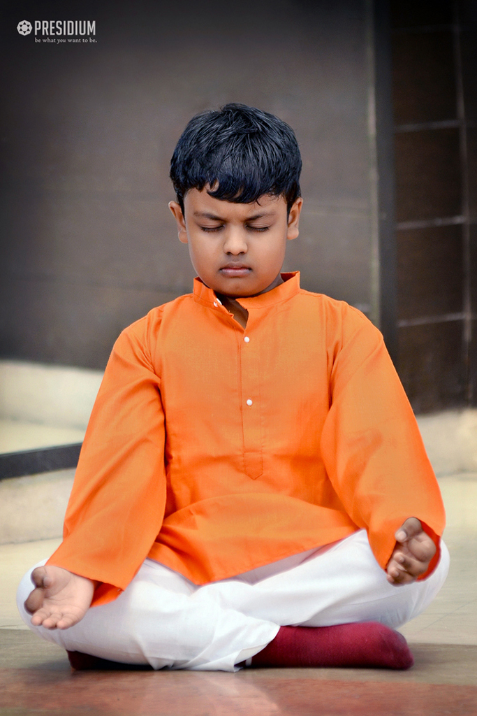 Presidium Indirapuram,   PRESIDIANS EXPERIENCE PEACE AND SERENITY ON BUDDHA PURNIMA