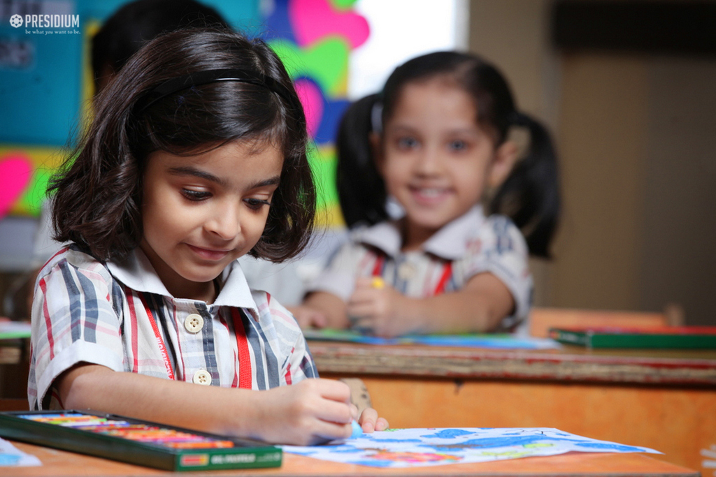 Presidium Indirapuram, COLOURING CONTEST:LITTLE PRESIDIANS DISCOVER THEIR ARTISTIC SIDE 