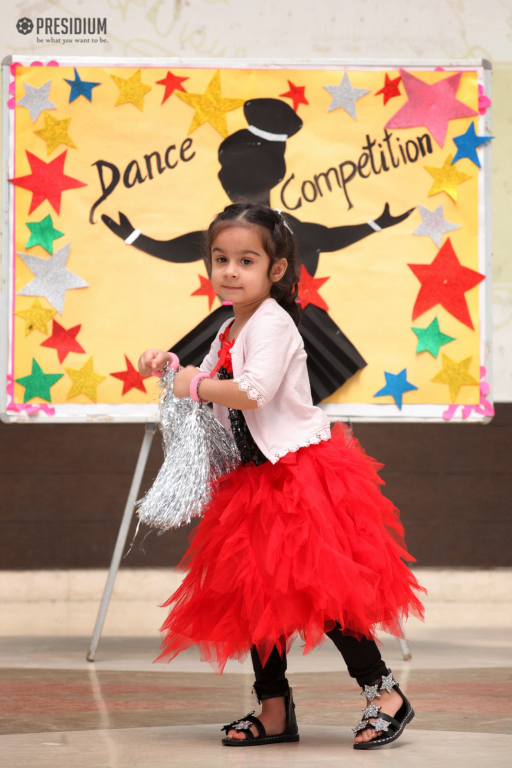 Presidium Indirapuram, PRESIDIANS PERFORM ENTHUSIASTICALLY AT HAPPY FEET COMPETITION