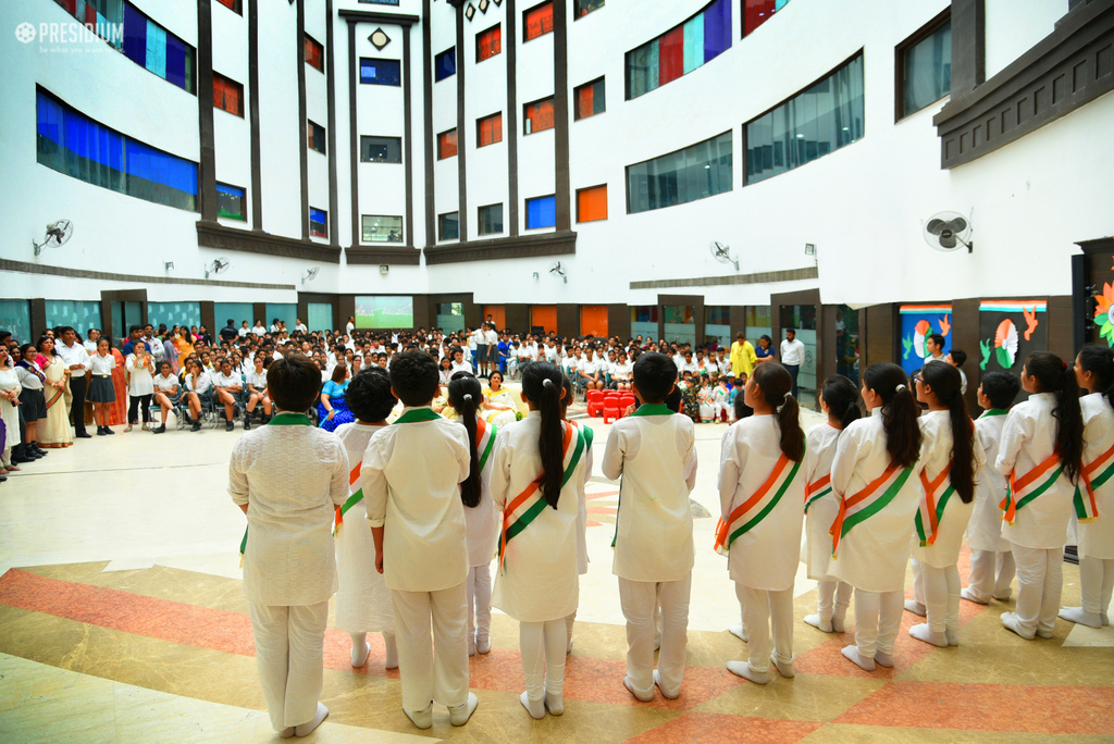 Presidium Indirapuram, PRESIDIANS MARK THE HISTORIC DAY OF INDEPENDENCE WITH SUDHA GUPTA