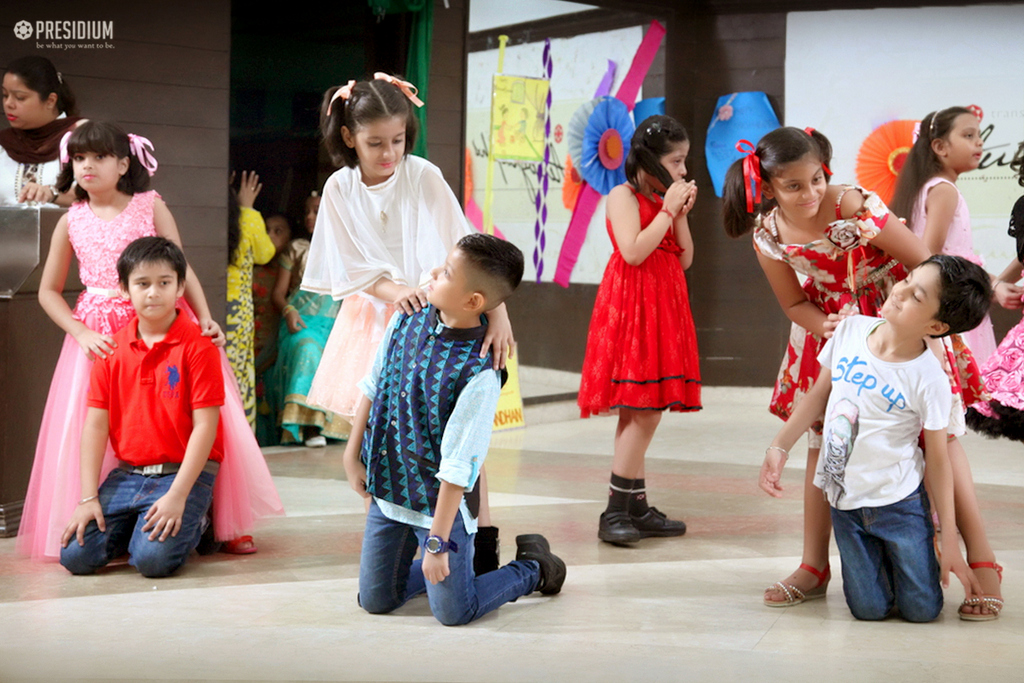 Presidium Indirapuram, PRESIDIANS CELEBRATE THE AUSPICIOUS OCCASION OF RAKHI WITH JOY 