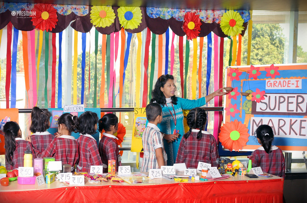 Presidium Indirapuram, LITTLE PRESIDIANS OBSERVE MARKET SCENE FOR EXPERIENTIAL LEARNING