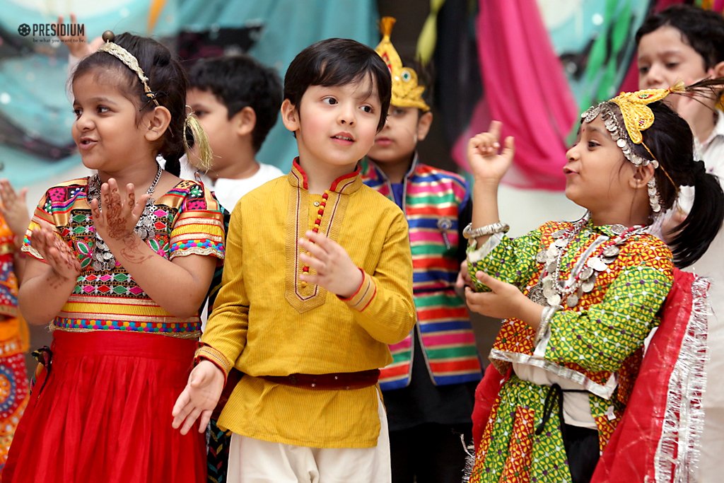 Presidium Indirapuram, HEAVENLY JANMASHTAMI CELEBRATIONS BY THE EXCITED PRE-PRIMARY WING