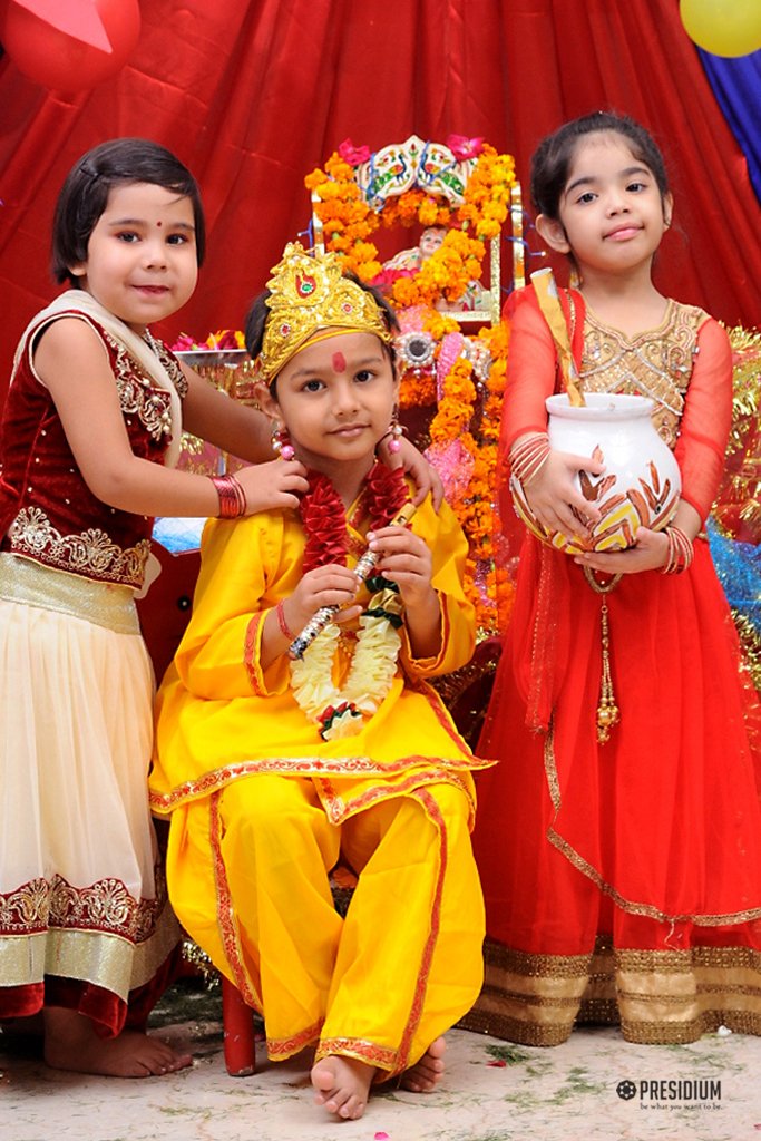 Presidium Rajnagar, PRESIDIANS SEEK THE BLESSINGS OF KANHA JI ON JANAMSHTAMI