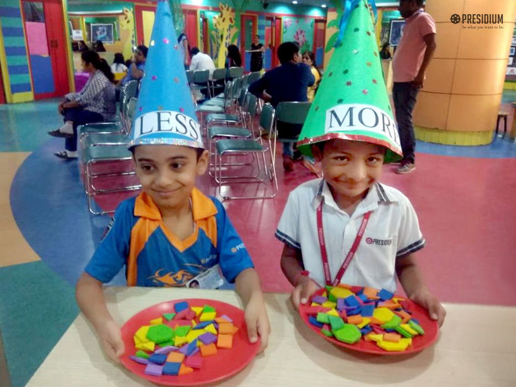 Presidium Indirapuram, LITTLE STUDENTS RE-EXPLORE ACADEMIC CONCEPTS WITH FUN ACTIVITIES