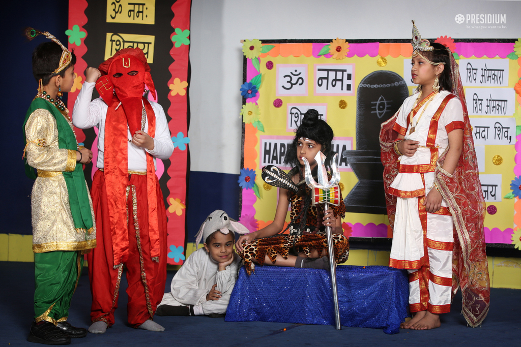 Presidium Indirapuram, PRESIDIANS SHOWCASE A SPECIAL DANCE PERFORMANCE ON SHIVA TANDAVA