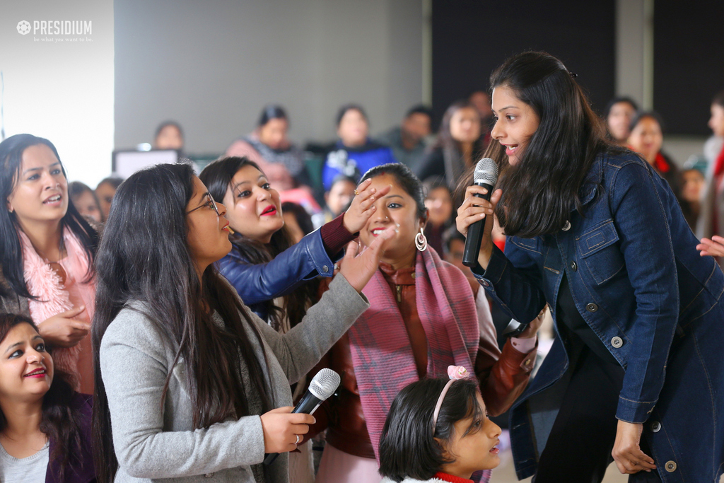 Presidium Gurgaon-57, RINGING IN THE NEW YEAR WITH DEAR SUDHA MA’AM