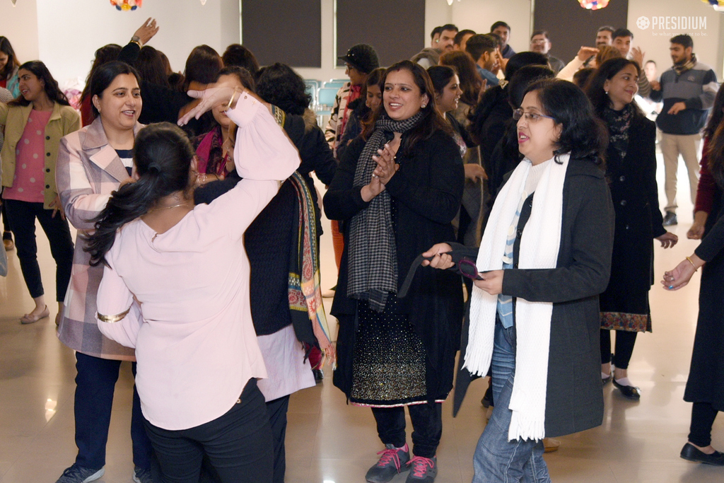Presidium Gurgaon-57, RINGING IN THE NEW YEAR WITH DEAR SUDHA MA’AM Presidium Gurgaon-57, RINGING IN THE NEW YEAR WITH DEAR SUDHA MA’AM