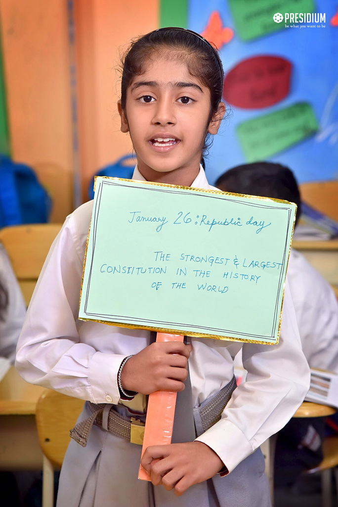 Presidium Pitampura, STUDENTS CELEBRATE NATIONAL CONSTITUTION DAY Presidium Pitampura, STUDENTS CELEBRATE NATIONAL CONSTITUTION DAY