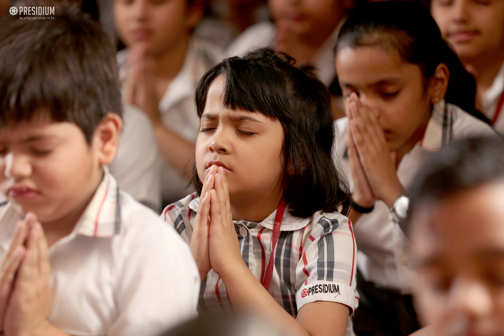 Presidium Pitampura, BUDDHA PURNIMA: PRESIDIANS ADOPT THE TEACHINGS OF LORD BUDDHA