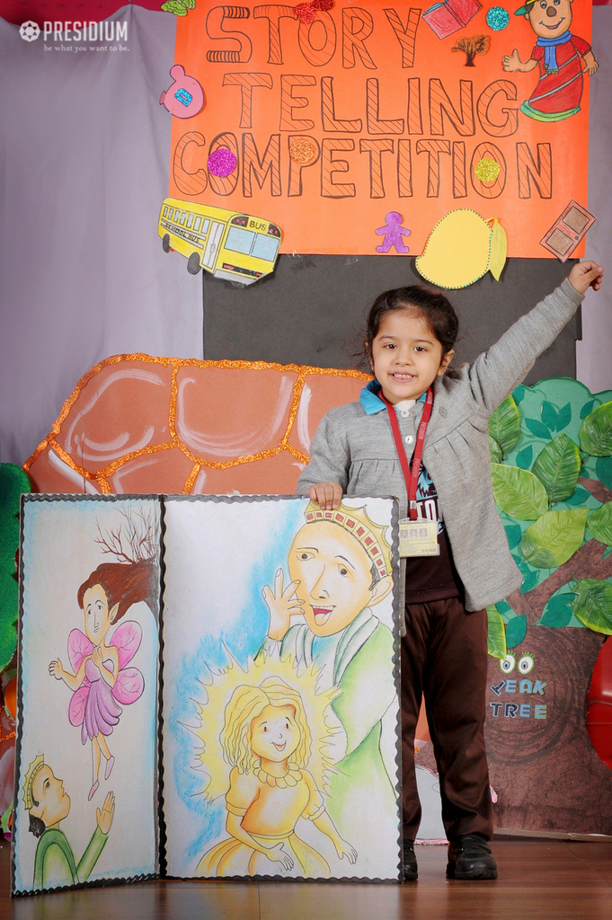 Presidium Pitampura, STORY TELLING COMPETITION: ADDING WINGS TO IMAGINATIONS