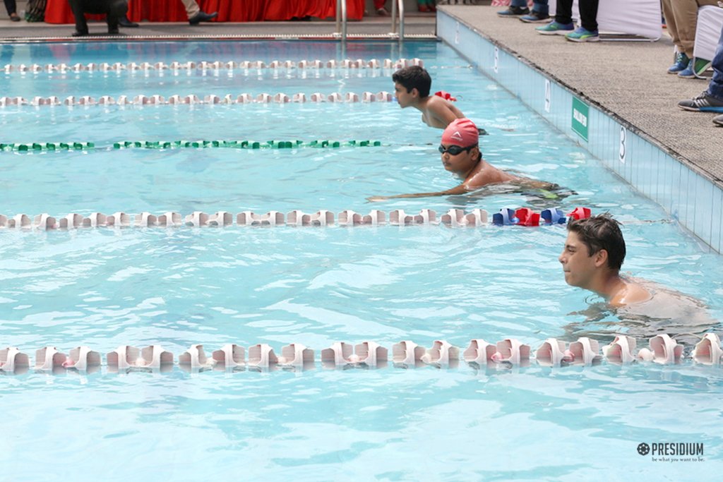 Presidium Rajnagar, PRESIDIUM RAJ NAGAR HOSTS SWIMMING MEET