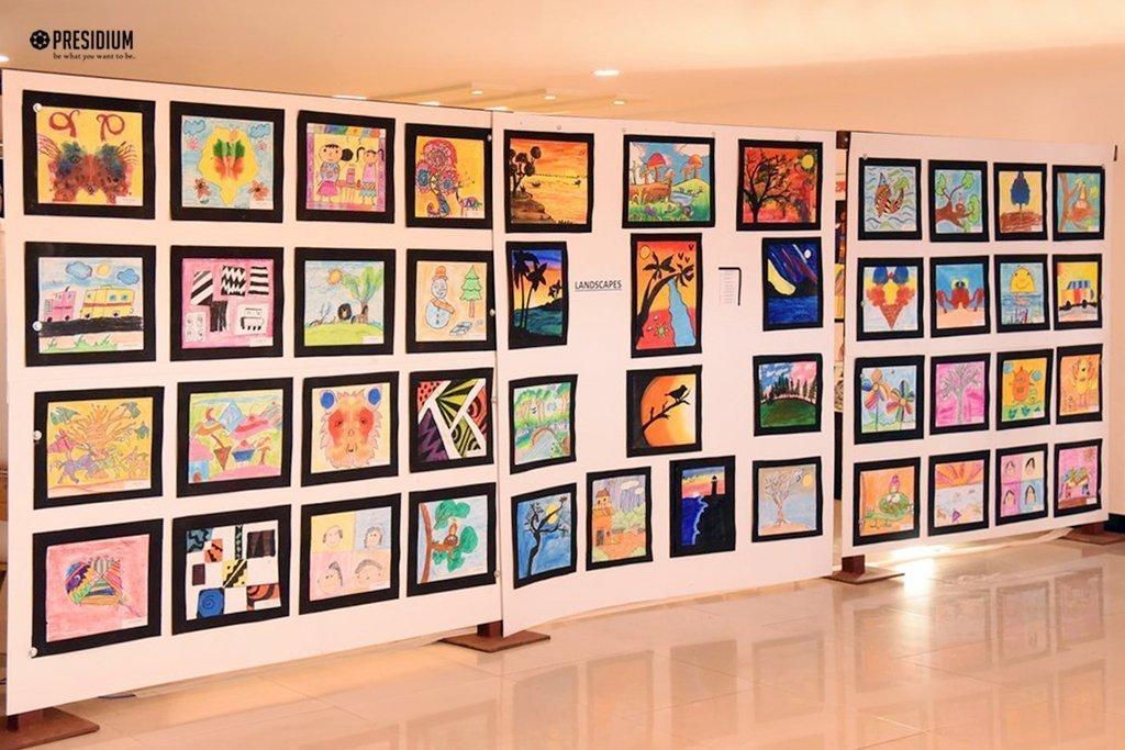 Presidium Gurgaon-57, PRESIDIUM’S ART EXHIBITION CELEBRATES BUDDING ARTISTS