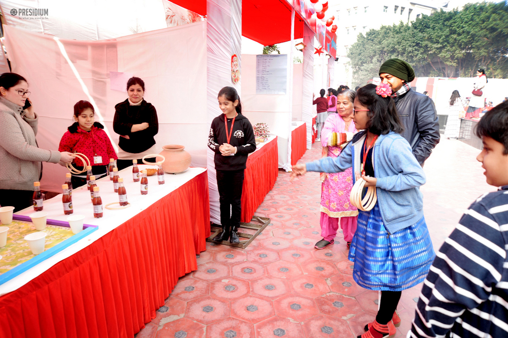 Presidium Gurgaon-57, CHRISTMAS FERVOUR AND MAGIC SPREADS AT THE CHRISTMAS CARNIVAL