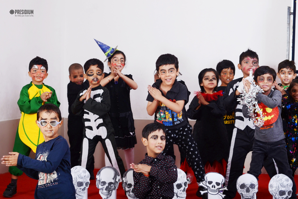 Presidium Gurgaon-57, PRESIDIANS TASTE THE FOREIGN FLAVOUR OF HALLOWEEN AT PRESIDIUM